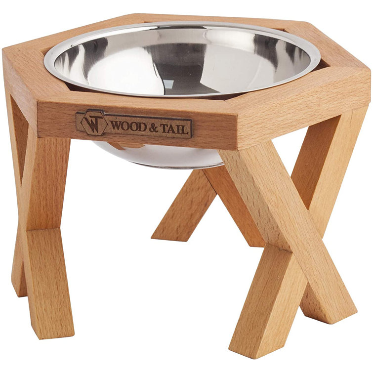 Pet Feeding Pet Bowls Pet Supplies Pet Gift Cat Food Stand Handmaded Cat & Dog Raised Bowls